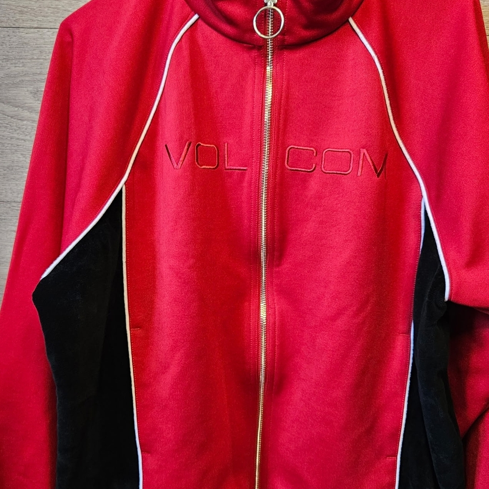 Volcom Red and Black Jacket